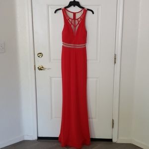 Red Evening Gown